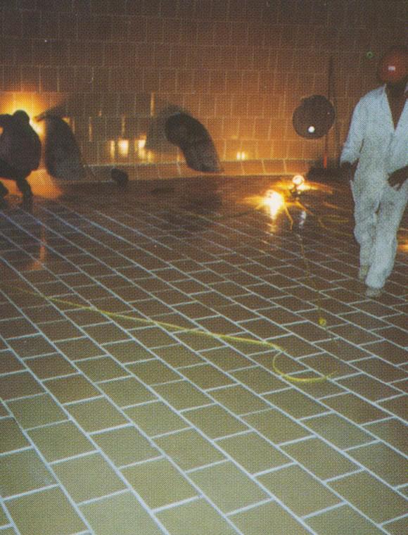 tile tank construction